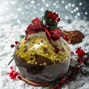 Panettone Cioccolato bianco e Mirtilli